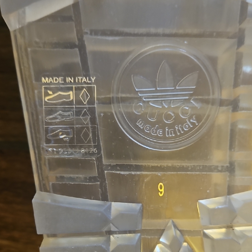Very RARE, Gucci Transparent Slide Sandals - Picture 9 of 12